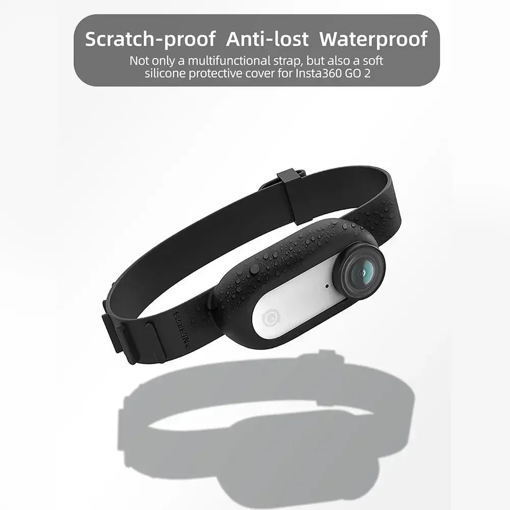 Pet Collar Camera 1080P - Mini Sports Action Camera with 200-Min Battery