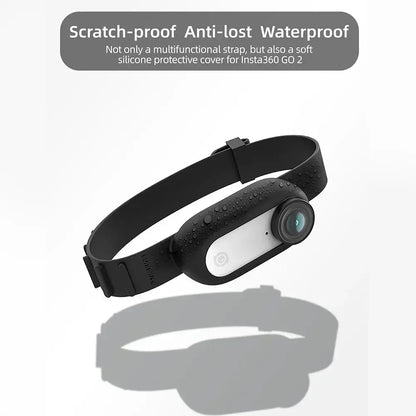 Pet Collar Camera 1080P - Mini Sports Action Camera with 200-Min Battery