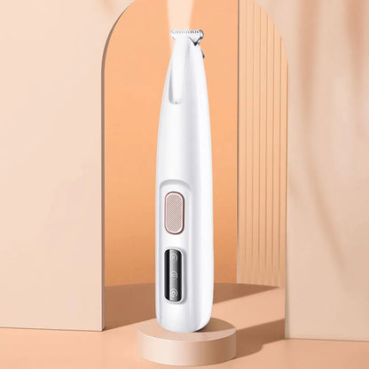 LED Grooming Clippers for Pets – 18mm Blade for Paws, Ears & Face