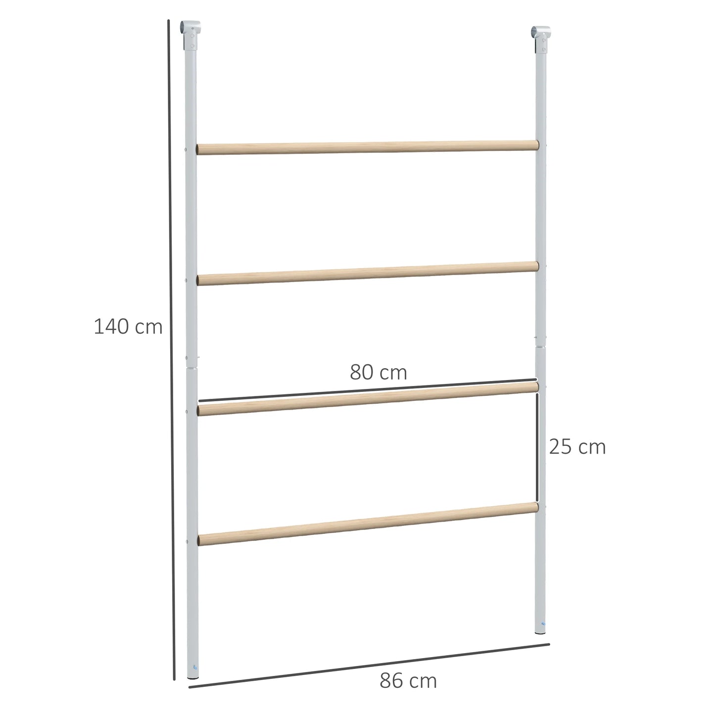 PawHut Chicken Perch Jungle Gym Roosting Bar for Backyard Coops