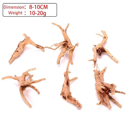 Natural Driftwood Roots – Small Aquarium Decoration & Habitat Ornament
