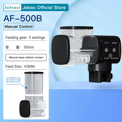 Smart Aquarium Feeder – Automatic Digital WiFi Remote Fish Feeder