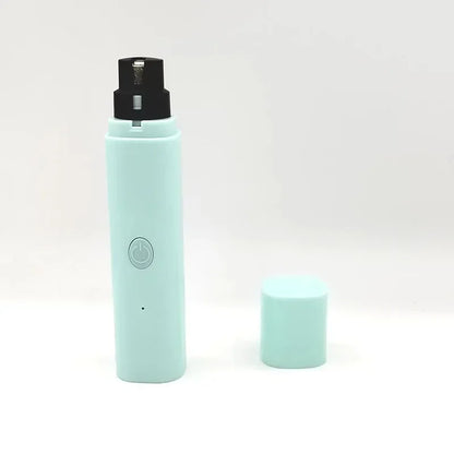 Rechargeable Electric Pet Nail Grinder – Quiet Clipper with LED Light for Dogs & Cats