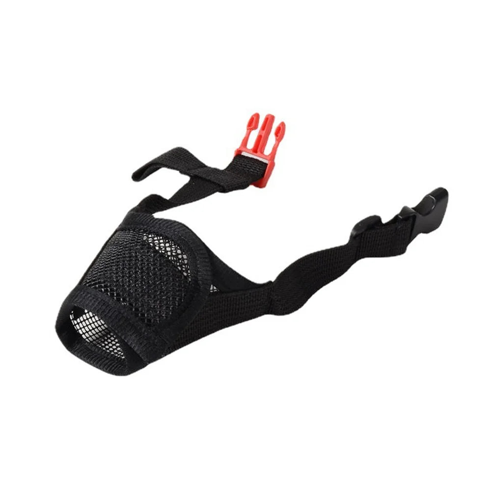Dog Muzzle - Adjustable Mesh Breathable Anti-Barking & Anti-Biting Muzzle