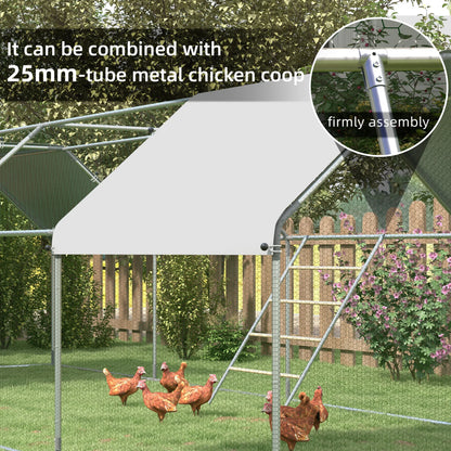 PawHut Chicken Perch Jungle Gym Roosting Bar for Backyard Coops