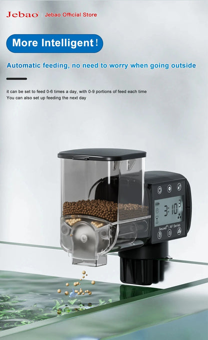 Smart Aquarium Feeder – Automatic Digital WiFi Remote Fish Feeder