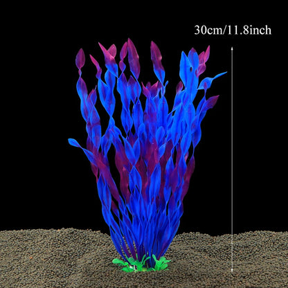 Artificial Aquarium Decoration Plant Plastic Water Grass