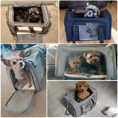 Dog & Cat Carrier Backpack – Soft-Sided, Airline-Approved Travel Bag