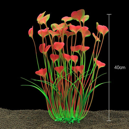 Artificial Aquarium Decoration Plant Plastic Water Grass