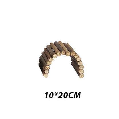 Willow Branch Chew Toy - Natural Climbing Ladder & Bridge for Small Pets - The Best For Pets