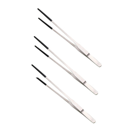 Feeding Tweezers – Straight & Curved Stainless Steel Tongs for Reptiles