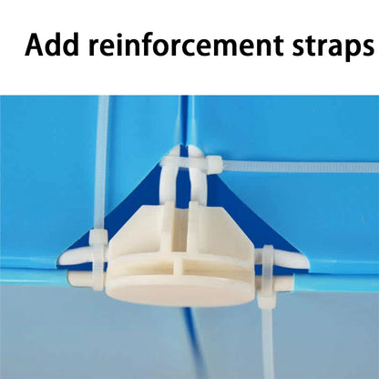 Large Parrot Cage - Metal Horizontal Wire Cage for Parrots & Medium Birds