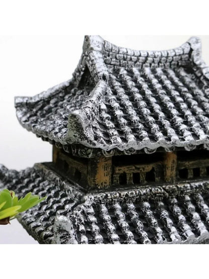 Resin House Ornament – Decoration for Aquarium Landscape